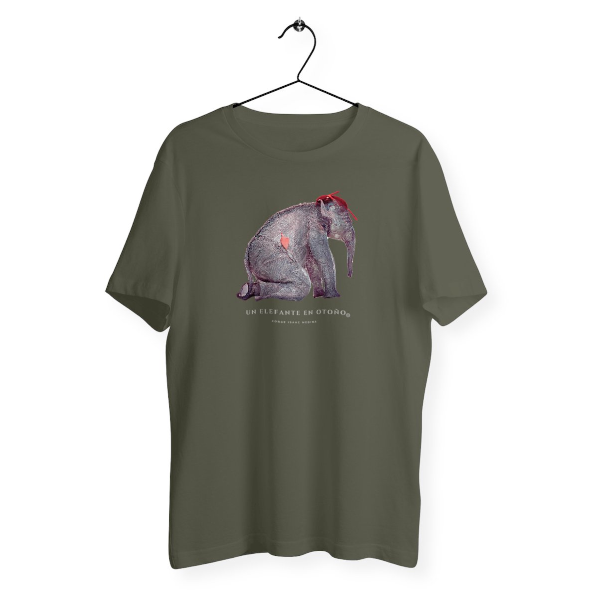 Un elefante en otoño