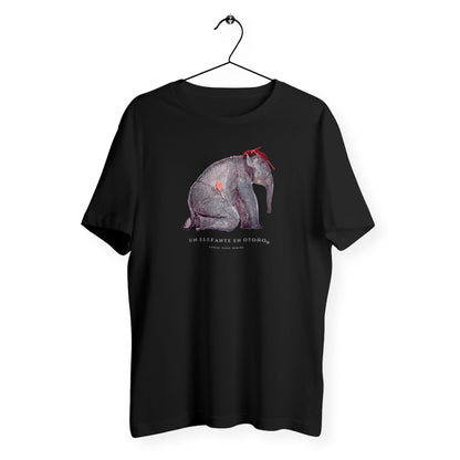Un elefante en otoño